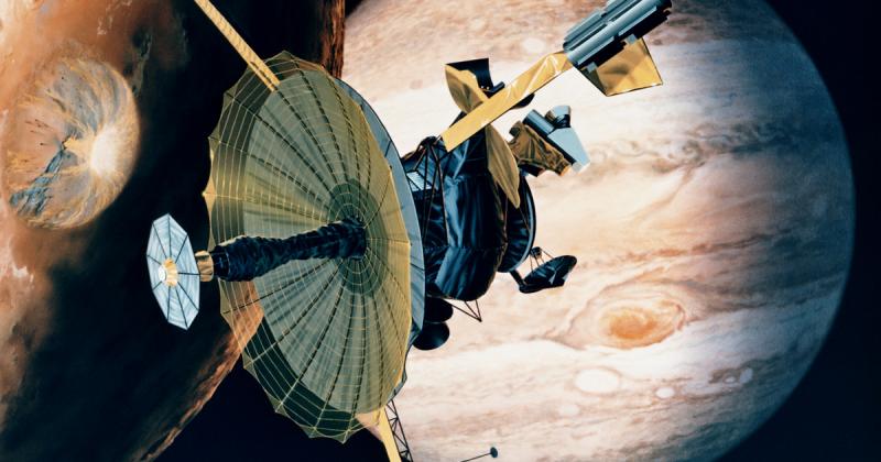 Ez az, amit a Galileo űrszonda tapasztalt, amikor végül becsapódott a Jupiter hatalmas légkörébe.