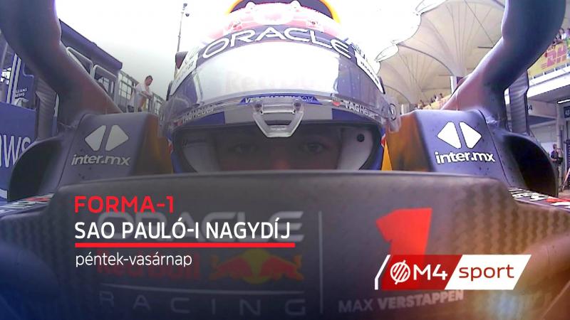 A bajnoki hajrá izgalmaihoz érkezik a brazil Forma-1-es futam, amelyet élőben követhettek az M4 Sport csatornáján! Ne hagyjátok ki a száguldás élményét!