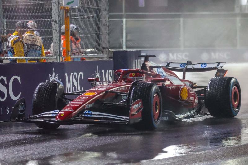 Leclerc dühkitörést élt át az időmérő edzés után: 